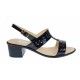 Sandale dama din piele naturala lacuita, negru, Tania - S7NLAC Sandale dama din piele naturala lacuita, negru, Tania - S7NLAC