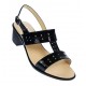 Sandale dama din piele naturala lacuita, negru, Tania - S7NLAC Sandale dama din piele naturala lacuita, negru, Tania - S7NLAC