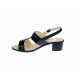 Sandale dama din piele naturala, negru, lac, toc de 5cm, S7NLBOX Sandale dama din piele naturala, negru, lac, toc de 5cm, S7NLBOX