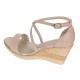 Sandale dama din piele naturala Nude Box S7NUDE1