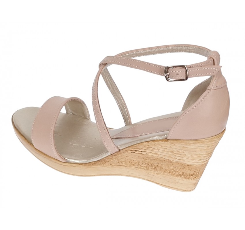 Sandale dama din piele naturala Nude Box S7NUDE1