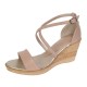 Sandale dama din piele naturala Nude Box S7NUDE1