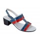 Sandale dama din piele naturala lac - Mdel Rosu Bleumarin S7RBL Sandale dama din piele naturala lac - Mdel Rosu Bleumarin S7RBL