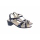 Sandale dama din piele naturala lacuita, bleumarin, S81LBL Sandale dama din piele naturala lacuita, bleumarin, S81LBL