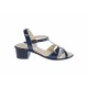 Sandale dama din piele naturala lacuita, bleumarin, S81LBL Sandale dama din piele naturala lacuita, bleumarin, S81LBL