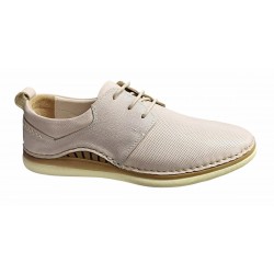 Pantofi barbati casual din piele naturala - Model Colin Crem 1006