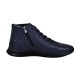 Ghete barbati din piele naturala cu fermoar, bleumarin model imblanit casual sport Ghete barbati din piele naturala cu fermoar, bleumarin model imblanit casual sport