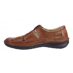 Sandale barbati casual din piele naturala - Model Maro SCV2M