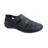 Sandale barbati casual din piele naturala - Model Negru SCV2N