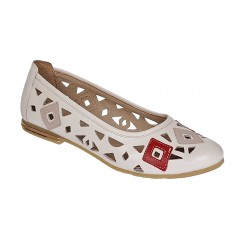 OFERTA MARIMEA 36 Balerini dama, de vara, din piele naturala - SCV403BEJ OFERTA MARIMEA 36 Balerini dama, de vara, din piele naturala - SCV403BEJ