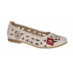 OFERTA MARIMEA 36 Balerini dama, de vara, din piele naturala - SCV403BEJ OFERTA MARIMEA 36 Balerini dama, de vara, din piele naturala - SCV403BEJ