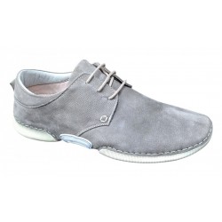 Pantofi casual barbati din piele naturala - Model Tomas Gri 549