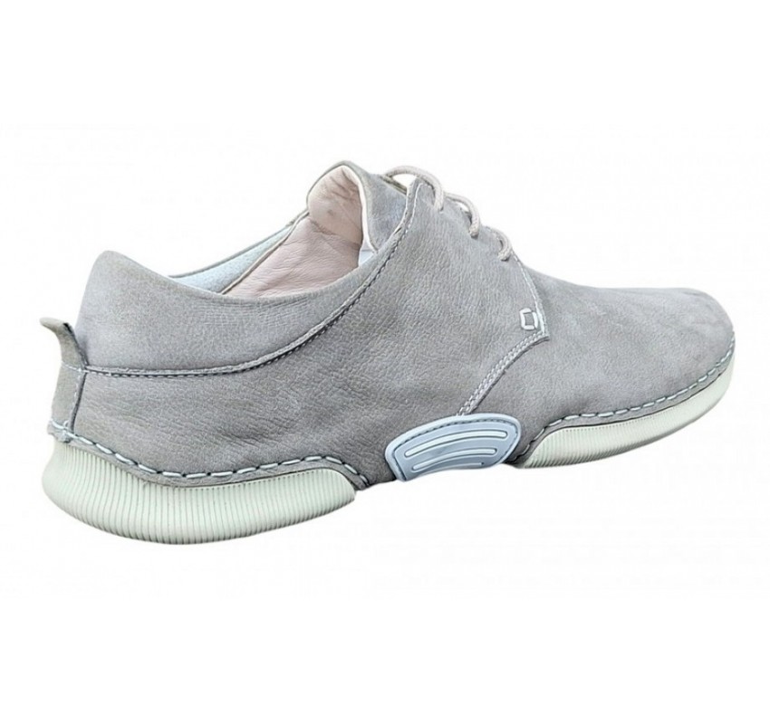 Pantofi casual barbati din piele naturala - Model Tomas Gri 549 Pantofi casual barbati din piele naturala - Model Tomas Gri 549