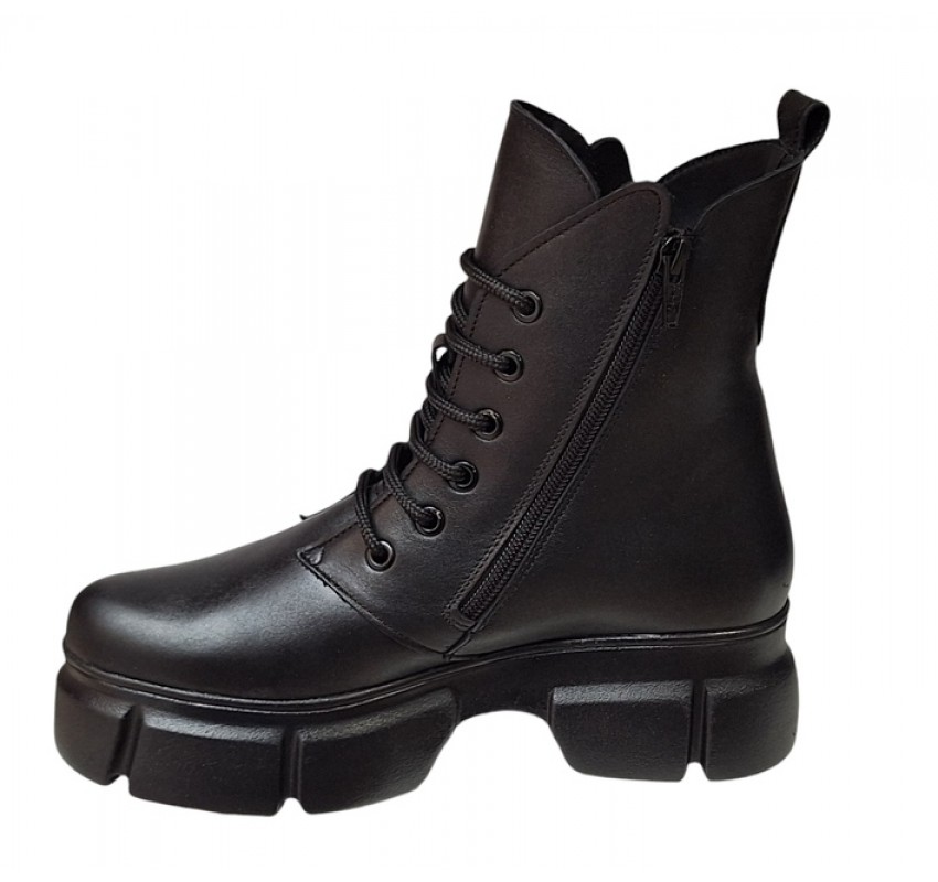 Ghete dama casual din piele naturala Katia SCV972N