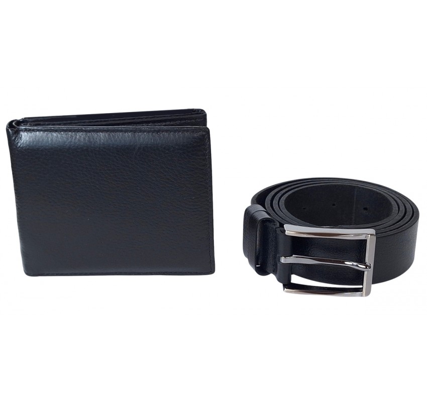 Set cadou pentru barbati - Include curea si portofel din piele naturala SET105N Set cadou pentru barbati - Include curea si portofel din piele naturala SET105N