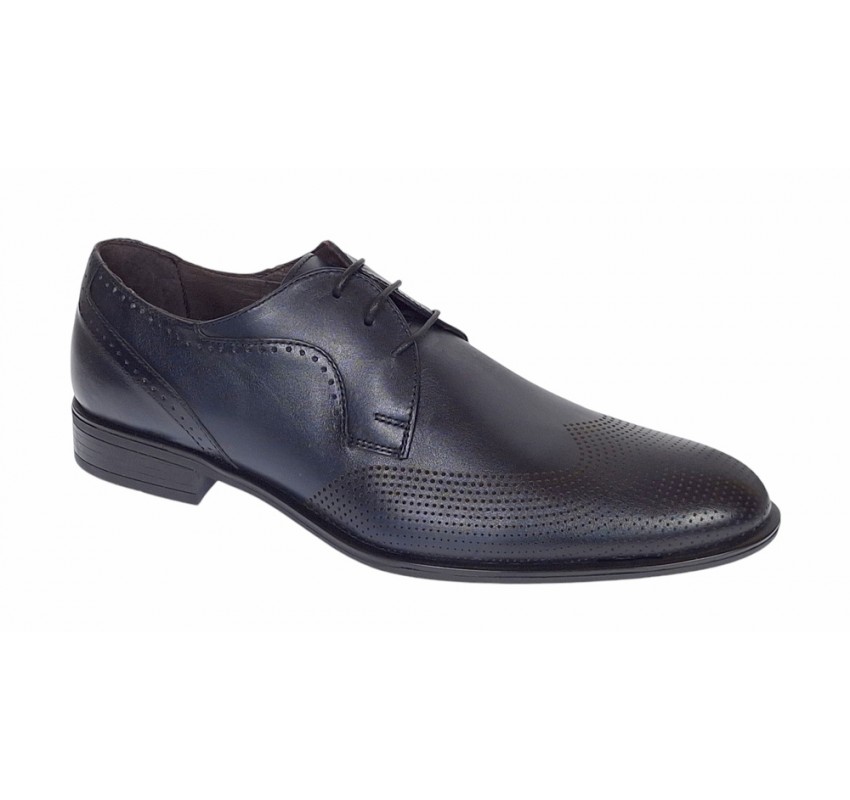 Pantofi barbati eleganti din piele naturala Bleumarin 020BL Pantofi barbati eleganti din piele naturala Bleumarin 020BL