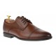 Pantofi barbati eleganti din piele naturala maro - SIR073M