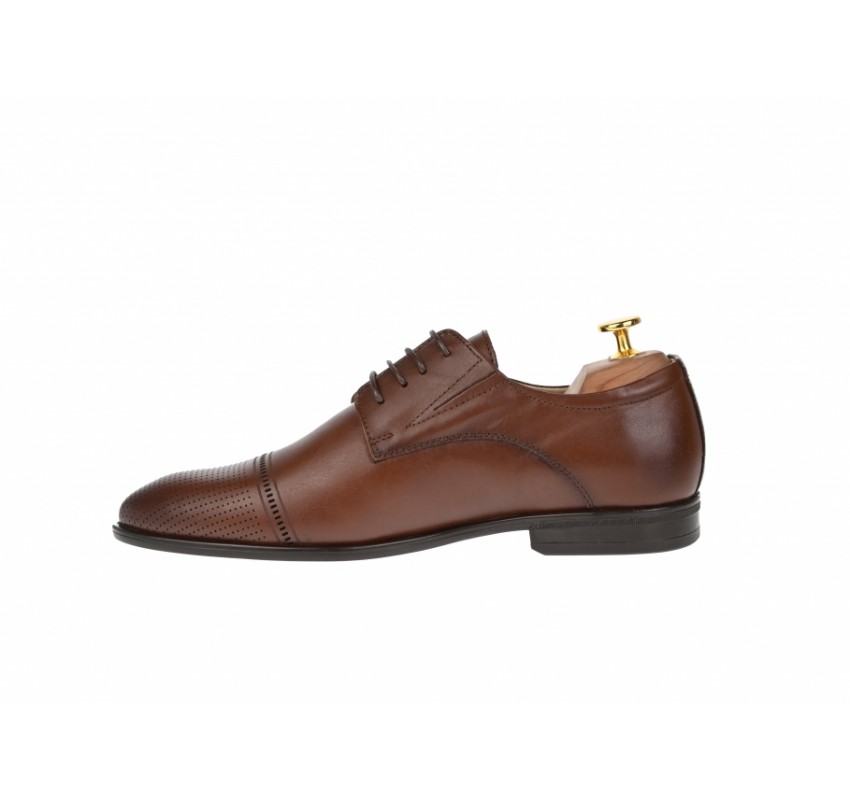 Pantofi barbati eleganti, din piele naturala, Maro, CIUCALETI SHOES