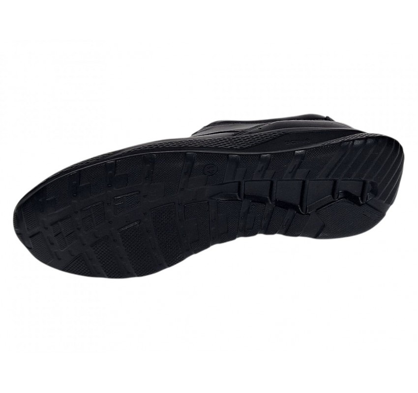 Pantofi barbati sport casual negru din piele naturala 113N