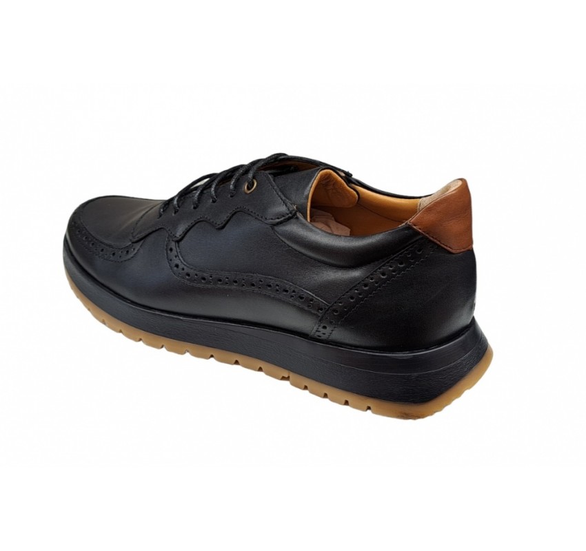 Pantofi barbati, casual, sport, piele naturala, SIR118N