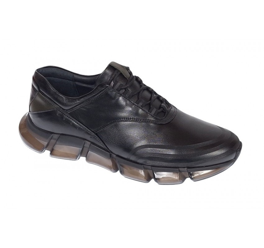 Pantofi barbati casual din piele naturala, negru, Zidan SIR121N Pantofi barbati casual din piele naturala, negru, Zidan SIR121N