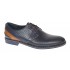 Pantofi barbati casual din piele naturala bleumarin SIR142BL