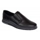 Pantofi barbati casual din piele naturala cu elastic negru SP2019EN Pantofi barbati casual din piele naturala cu elastic negru SP2019EN