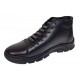 Ghete barbati casual din piele naturala pe calapod lat SPORT23N