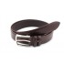 Curea eleganta barbati din piele naturala maro, cu bombaj - SR35MB