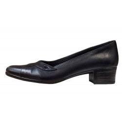 Pantofi dama casual din piele naturala Negru BOX - STD04N