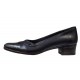 Pantofi dama casual din piele naturala Negru BOX - STD04N