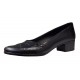 Pantofi dama casual din piele naturala Negru BOX - STD04N