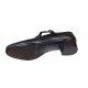 Pantofi dama de dans negri cu bareta din piele naturala STD22N