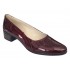 Oferta Marimea 38 Pantofi dama din piele naturala Croco Lac Bordeaux - STD24LVIS