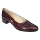 Oferta Marimea 38 Pantofi dama din piele naturala Croco Lac Bordeaux - STD24LVIS