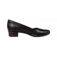 Pantofi dama casual din piele naturala Negru BOX - STD29N