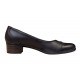 Pantofi dama casual din piele naturala Negru BOX - STD30N