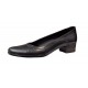 Pantofi dama casual din piele naturala Negru BOX - STD32N