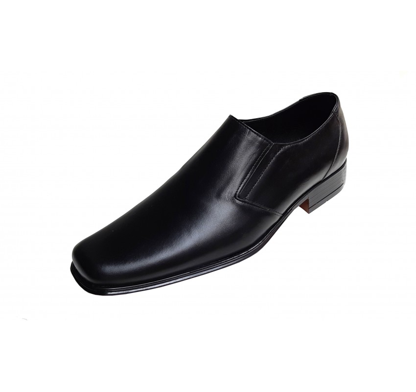 Pantofi barbati eleganti din piele naturala, cu elastic - STDX11EL