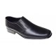 Pantofi eleganti barbati din piele naturala - Model negru fara siret GKR