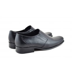 Pantofi barbati eleganti din piele naturala, cu elastic STDX3EL