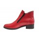 Ghete dama casual din piele naturala Nataly Rosu T 316 ROSU-P Ghete dama casual din piele naturala Nataly Rosu T 316 ROSU-P