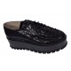 Pantofi dama casual cu platforme de 5 cm - Model Negru TCC4N Pantofi dama casual cu platforme de 5 cm - Model Negru TCC4N