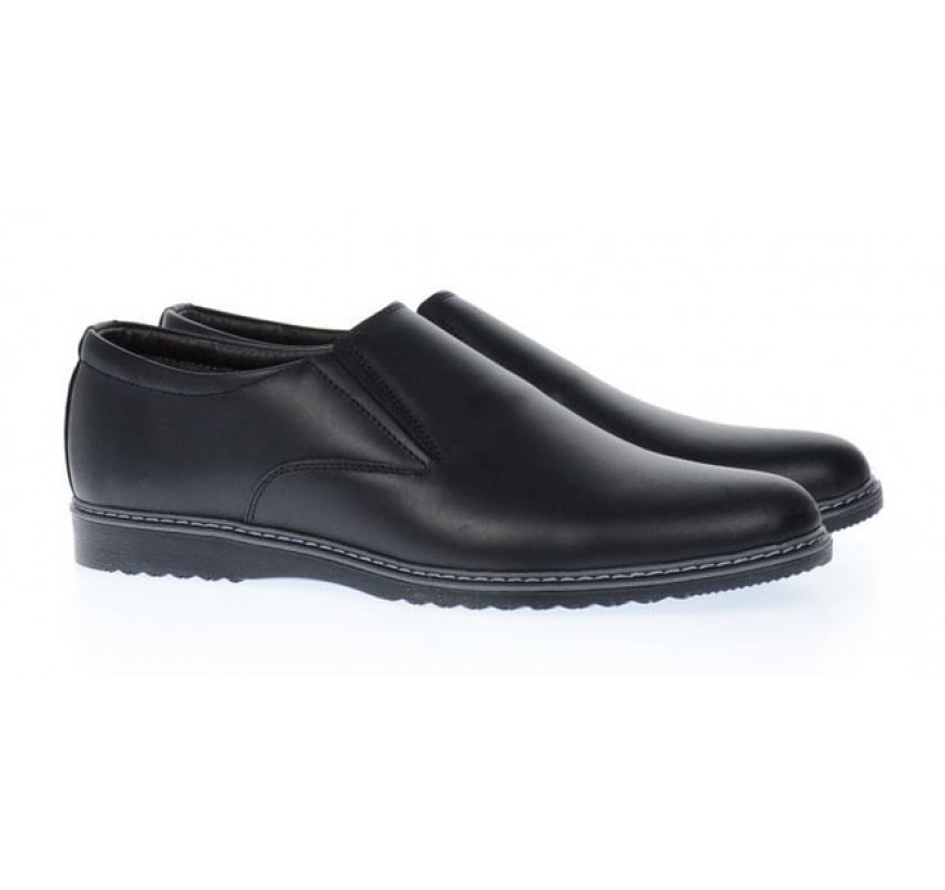 Pantofi barbati casual, din piele naturala cu talpa sport si elastic - TENMARIONEL