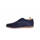 Pantofi barbati sport - casual din piele naturala bleumarin TENVEL338BLU