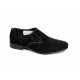 Pantofi barbati eleganti, din piele naturala, Negru VELUR, CIUCALETI SHOES