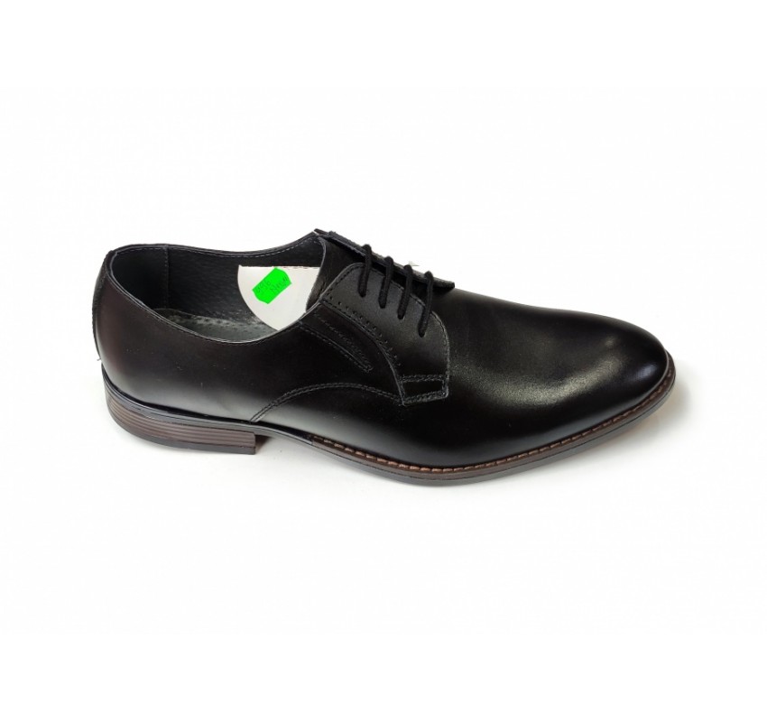 Pantofi barbati eleganti, din piele naturala, Negru, CIUCALETI SHOES