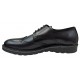 Pantofi barbati, casual, din piele naturala, Negru, TEST199NS