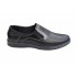 Pantofi barbati casual, din piele naturala, negru, CIUCALETI SHOES - TEST30