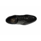 Pantofi barbati eleganti, din piele naturala, Negru, CROCO, CIUCALETI SHOES